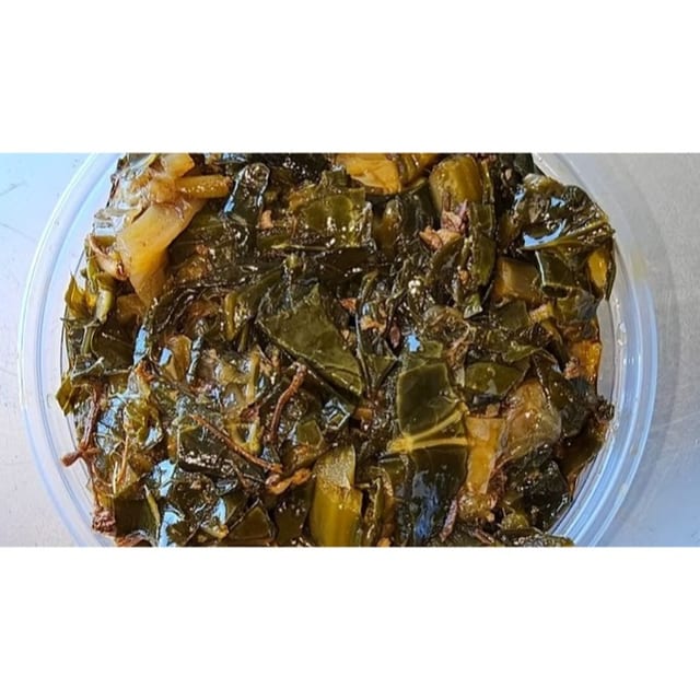 Collard Greens & Cabbage.