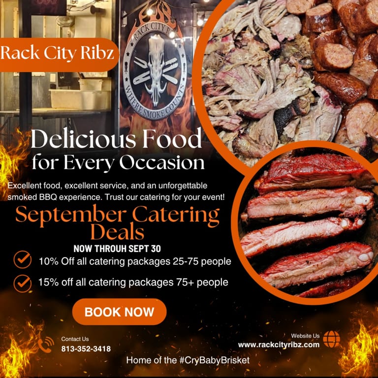 SEPTEMBER CATERING DEALS