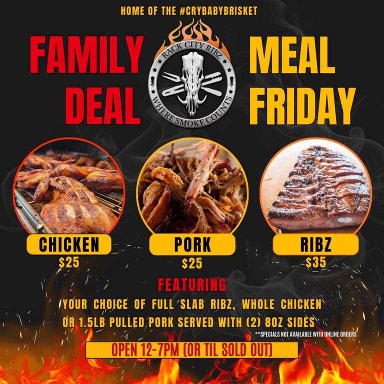  Family Meal Deal Friday