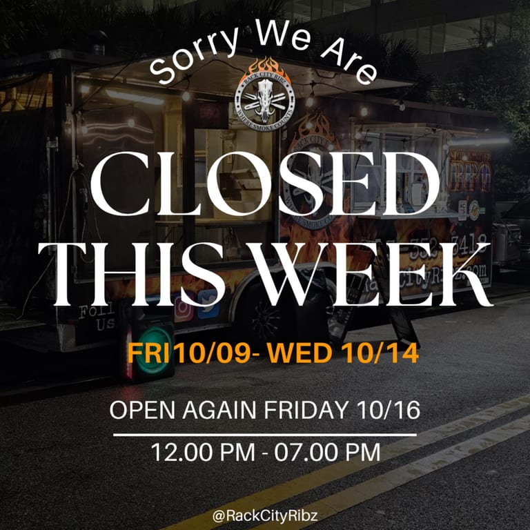 Sorry We Are Closed